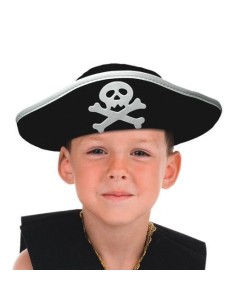 Chapéu de pirata infantil - de alta qualidade, ideal para carnaval, festas temáticas e eventos especiais.